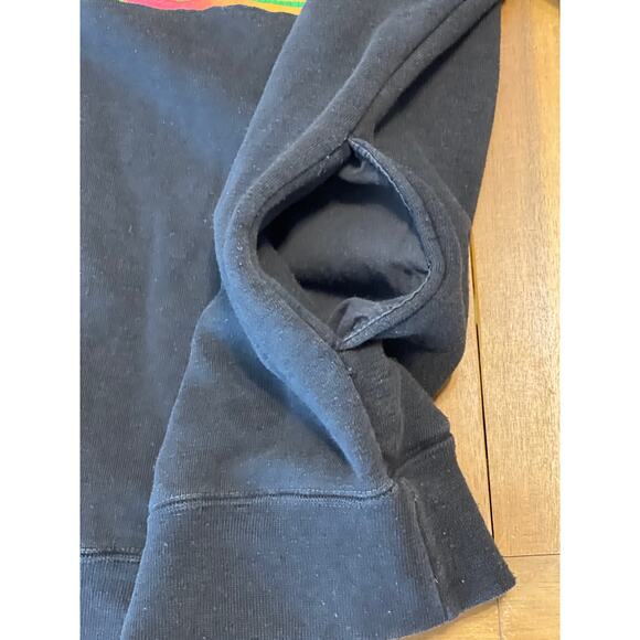 Vintage 90s JIMMY'Z Black Crewneck Mens Size Medium - Picture 4 of 10